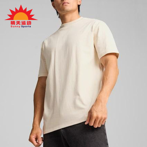 Puma/彪马正品夏季款男士透气圆领套头运动宽松耐穿短袖624009-87