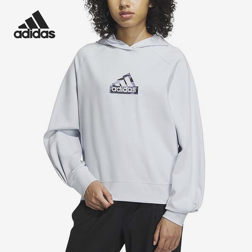 Adidas/阿迪达斯正品当季新款女士简约宽松运动卫衣IM8826