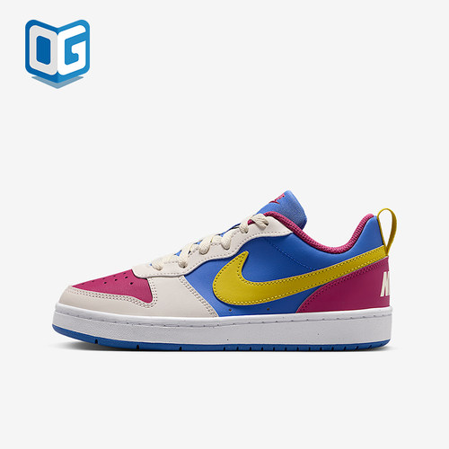 Nike/耐克正品2025 GS女子大童拼接轻盈低帮日常运动鞋IM2181-633