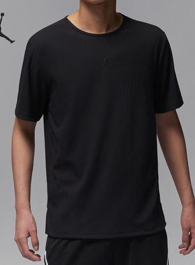 Nike/耐克正品Jordan 男士针织圆领运动短袖T恤FN5865-010