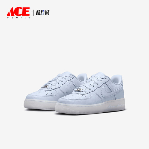 Nike/耐克正品Air Force 1儿童耐磨低帮轻盈休闲板鞋HQ1772-500