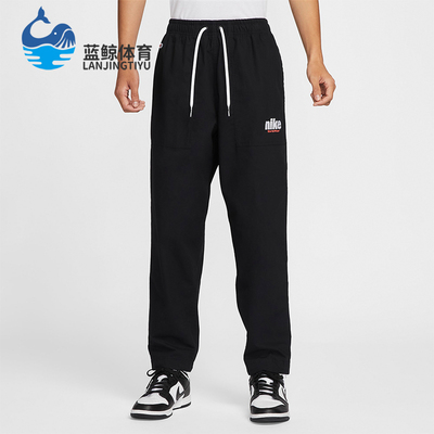 耐克男士系带宽松透气长裤
