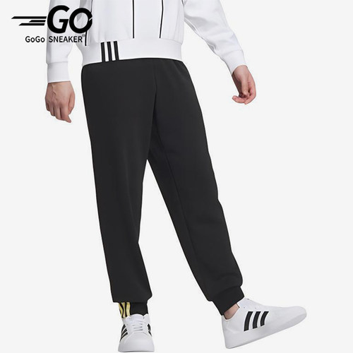 Adidas/阿迪达斯正品春秋男士针织保暖休闲束脚运动长裤IK2449