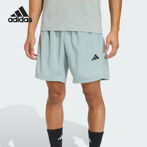 Adidas/阿迪达斯正品2026年男士简约梭织运动健身短裤KD2952