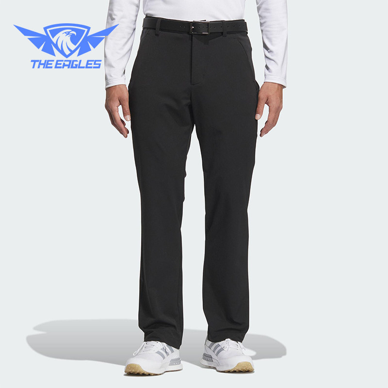 Adidas/阿迪达斯正品2025男士透气高尔夫弹力简约运动裤JM9550
