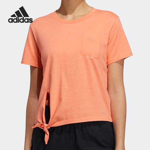 Adidas/阿迪达斯正品夏 TECH TEE KNOT 圆领女子短T恤 GP0603
