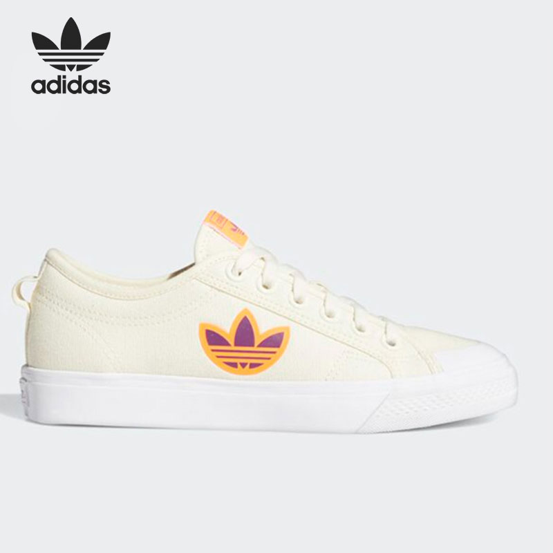 Adidas/阿迪达斯正品三叶草当季新款女子运动低帮休闲板鞋FX9009
