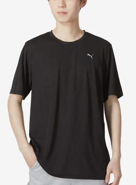 Puma/彪马正品2023春季新款男子运动训练短袖T恤520759-01