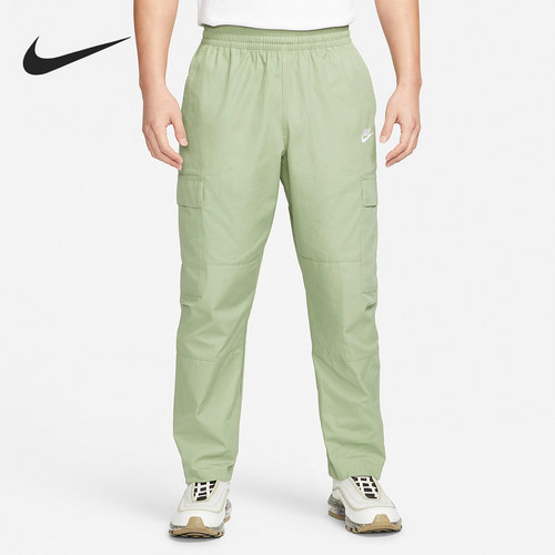 Nike/耐克正品当季新款男士时尚直筒印花宽松长裤DX0614-386