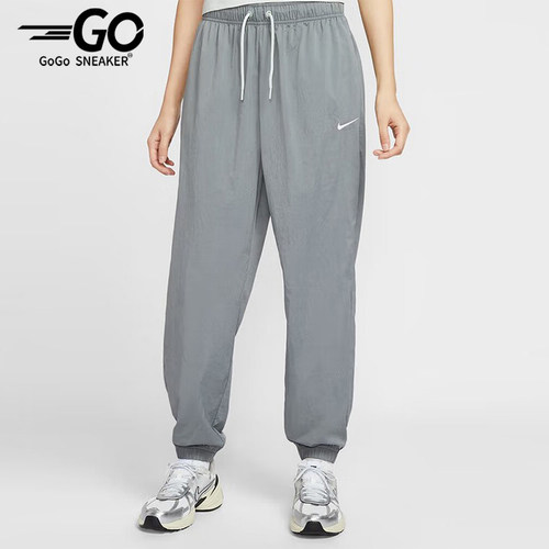 Nike/耐克正品OVERSIZE女士梭织运动经典束脚宽松长裤IH0827-091