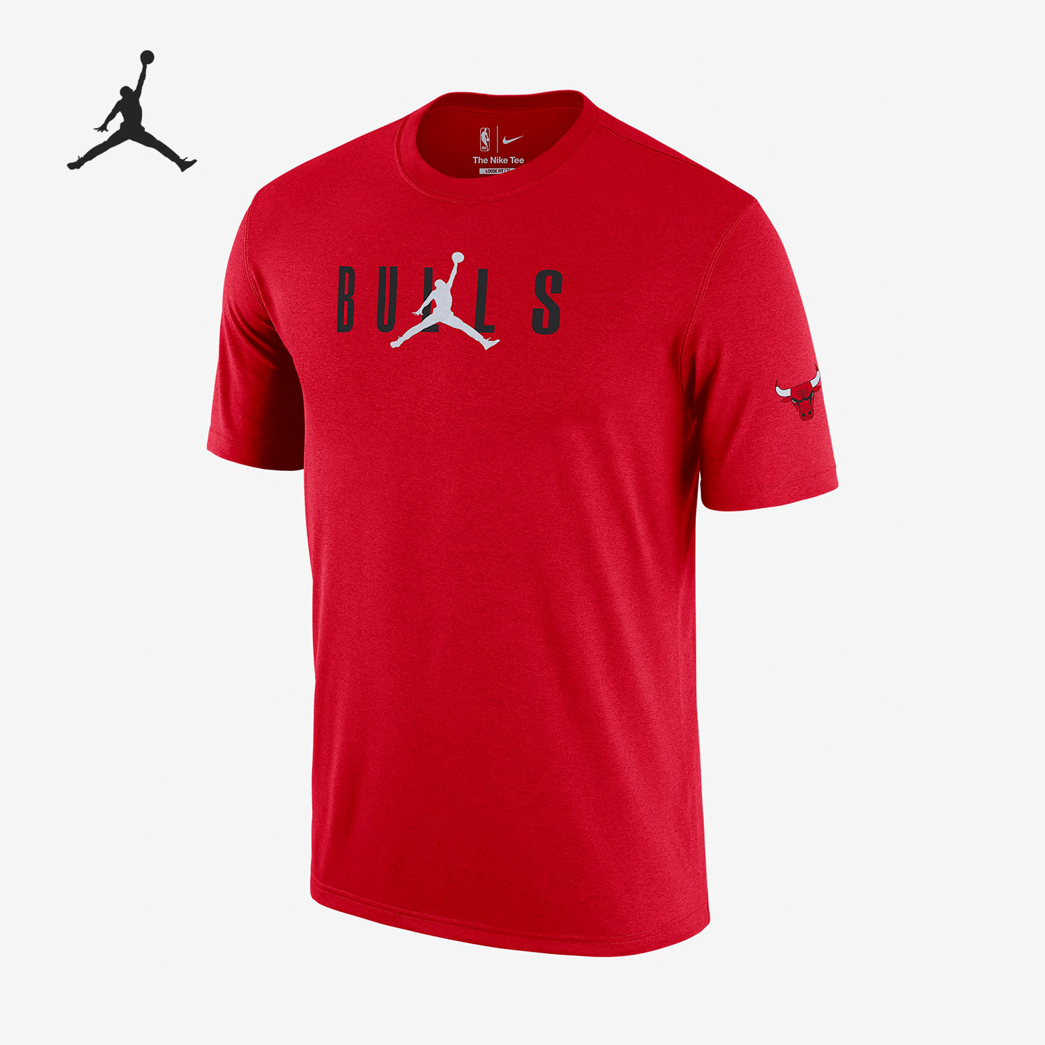 Nike/耐克正品JORDAN NBA 男子宽松篮球运动短袖T恤 DA6507-657