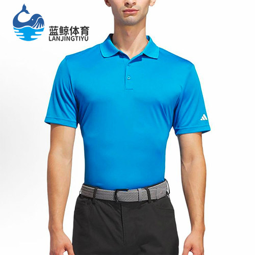 Adidas/阿迪达斯正品夏季男士翻领经典透气复古短袖POLO衫IU4436