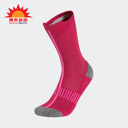 Adidas/阿迪达斯正品Ultralight Crew女士经典中筒袜一双装GI7949