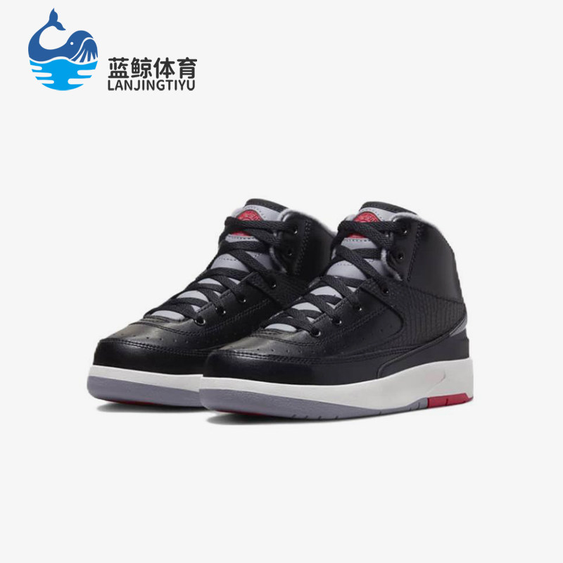 Nike/耐克正品JORDAN小童系带高帮缓震运动耐磨篮球鞋DQ8564-001