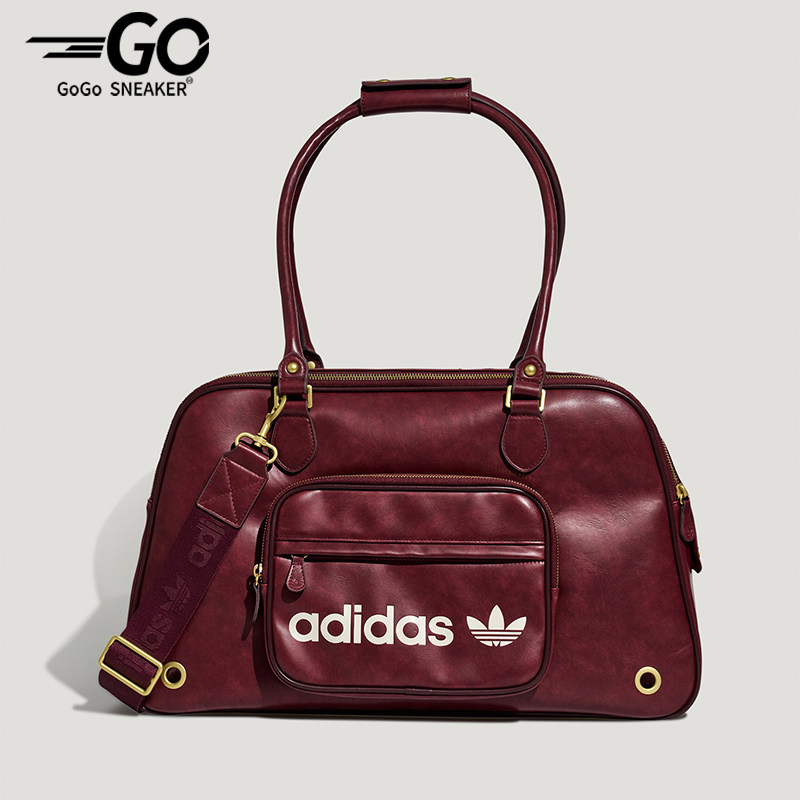 Adidas/阿迪达斯正品2026年新款男女大容量透气宠物手提包KZ4789