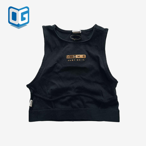 Nike/耐克正品新款女士透气运动针织休闲短款无袖背心DX6290-010