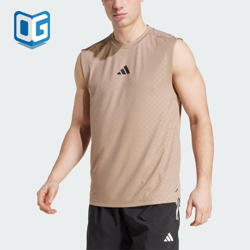 Adidas/阿迪达斯正品夏季男士凉爽运动经典健身无袖背心JX6293