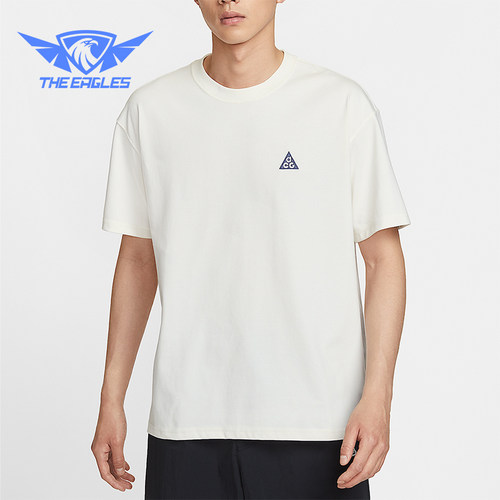 Nike/耐克正品Dri-FIT男士简约宽松针织圆领透气短袖IH8660-133