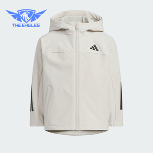 JACKET儿童日常连帽休闲外套KS0653 WOVEN Adidas 阿迪达斯正品