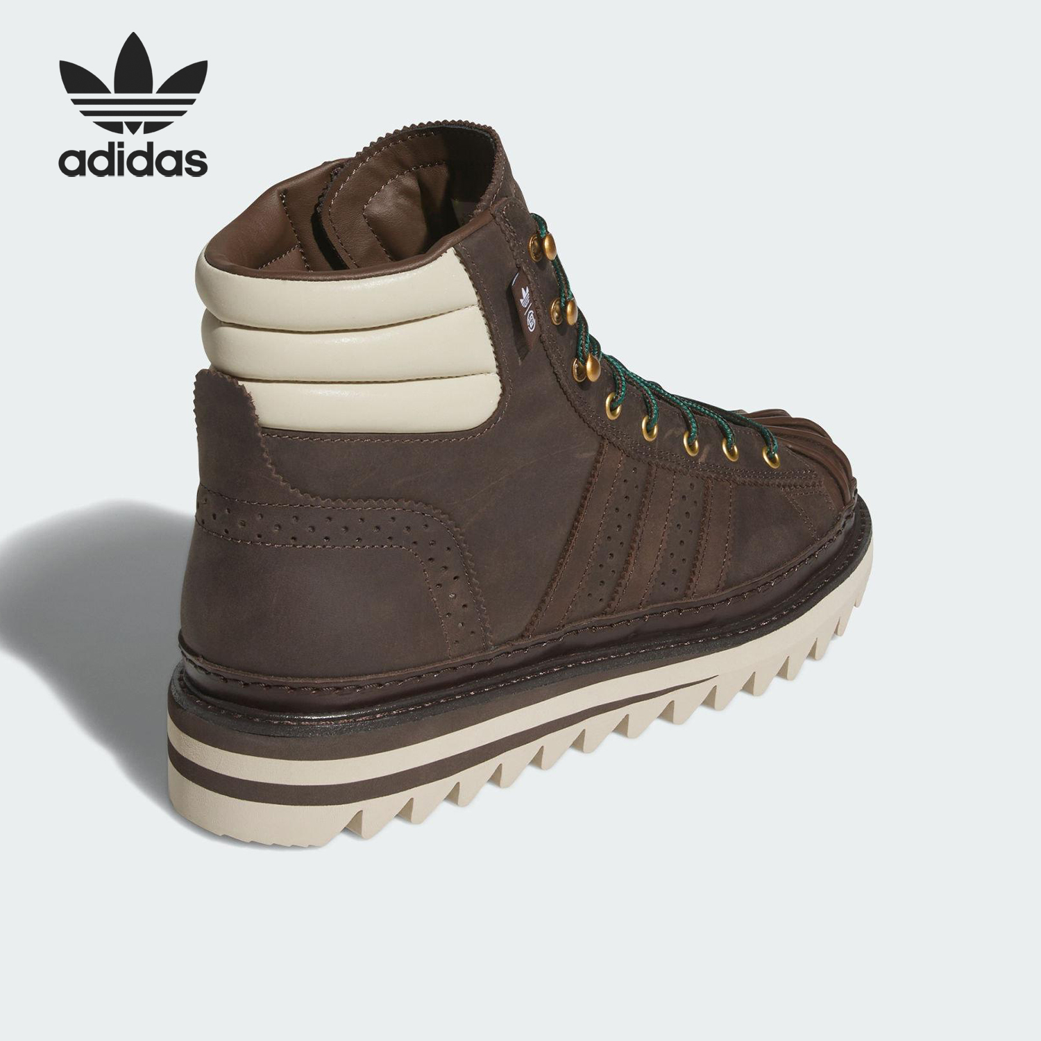 Adidas/阿迪达斯官方正品2025秋季款男女高帮耐磨运动鞋JQ1263