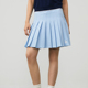MLB正品 07SBS 学院风系列女士高腰复古透气百褶半身裙3FSKV0143