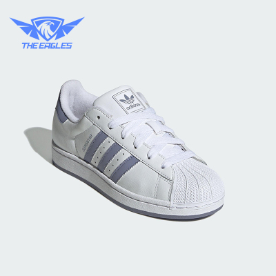 Adidas/阿迪达斯正品三叶草女士耐磨低帮经典三条纹板鞋JS1373