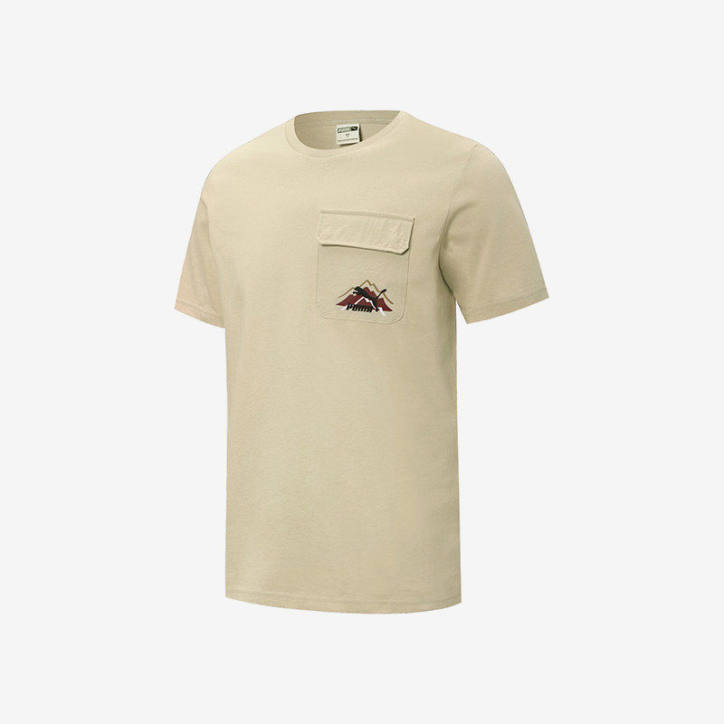 Puma/彪马正品当季新款男士简约舒适休闲圆领透气运动短袖,运动服/休闲服装,运动T恤,淘宝优惠券,粉丝福利购,淘宝优惠卷