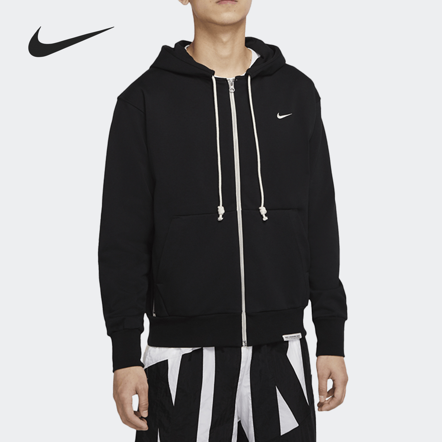 Nike/耐克官方正品男子针织休闲连帽运动帽衫卫衣外套上衣 CK6363