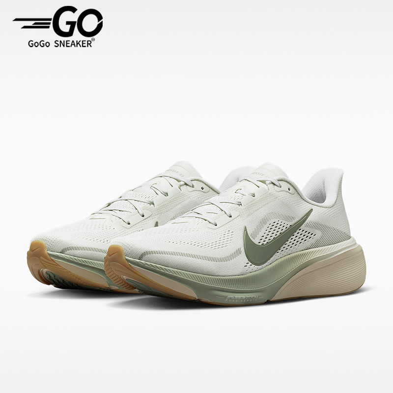 Nike/耐克正品Pegasus飞马42新款男白浅绿色经典跑步鞋IB1873-020