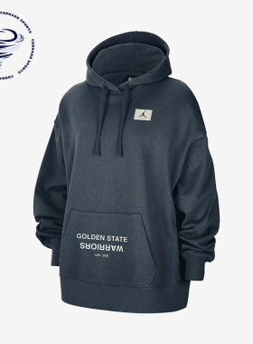 Nike/耐克正品JORDAN女士薄绒套头休闲印花卫衣FV8309-478