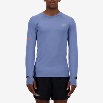 New Balance新百伦正品NYC Marathon男透气长袖T恤MT33284M-MYL