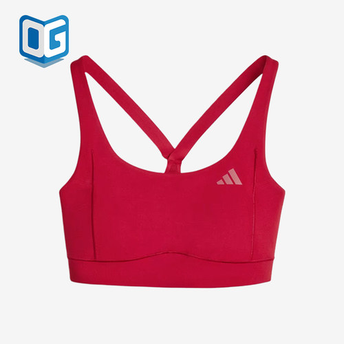 Adidas/阿迪达斯正品Optime女士纯色中等支撑经典运动内衣KE9258