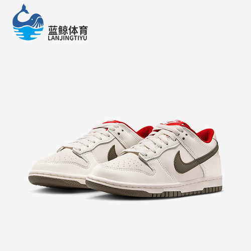 Nike/耐克正品Dunk Low GS女子大童系带耐磨低帮运动鞋IQ9793-020