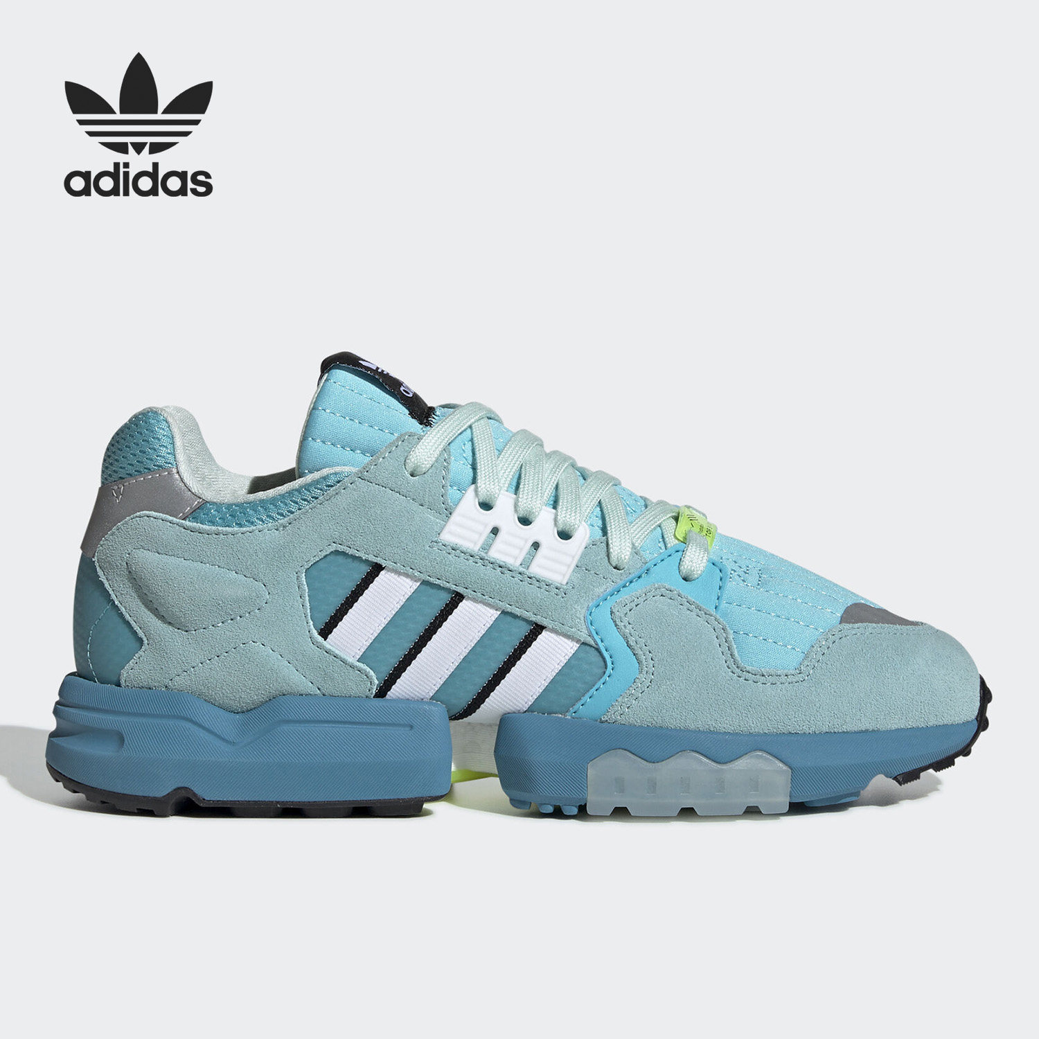 Adidas/阿迪达斯正品三叶草 ZX TORSION 3M 反光男女跑步鞋EG7964