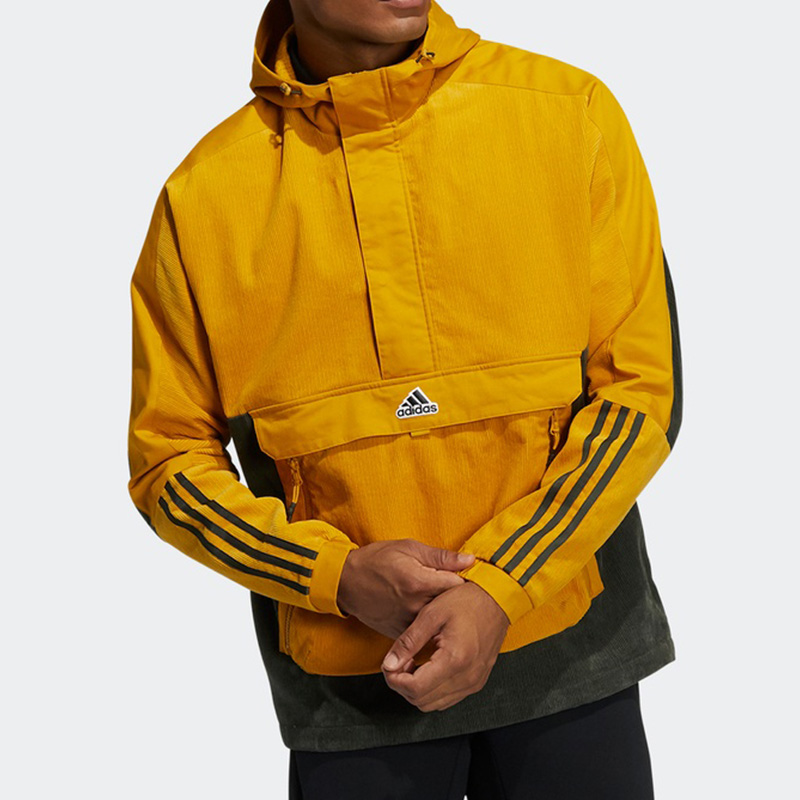 阿迪达斯男子灯芯绒外套