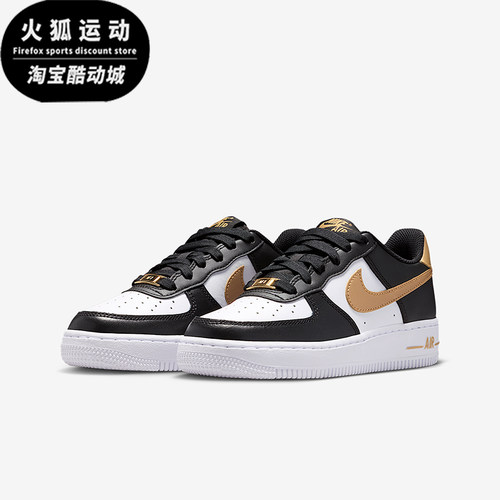 Nike/耐克正品Air Force 1 GS女子大童休闲耐磨运动鞋CT3839-009