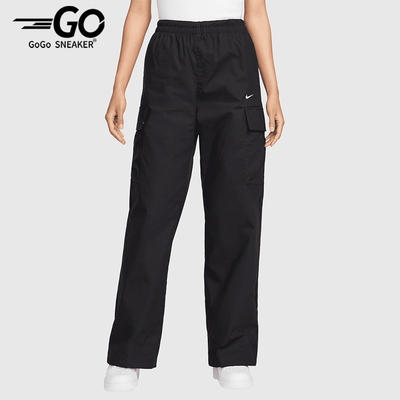 Nike/耐克正品Sportswear 女士运动宽松工装中腰长裤FV7643-010