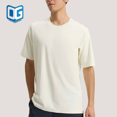 Adidas/阿迪达斯正品COTTON T-SHIRT男士运动经典短袖T恤KG0825