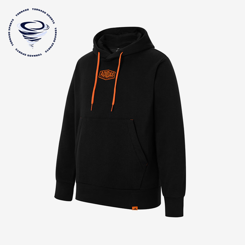 Adidas/阿迪达斯正品春秋男士保暖加绒经典复古卫衣套头衫JV8458