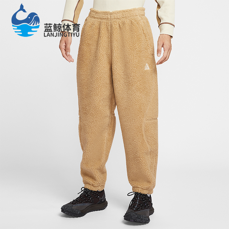 Nike/耐克正品Canwell Glacier男士运动保暖羊羔绒长裤FV8828-297