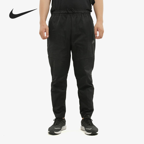 Nike/耐克正品男子梭织透气时尚小脚系带运动休闲长裤 CU4958