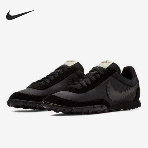 Nike耐克正品Waffle Racer 17男子防滑系带运动休闲鞋AA9709-001