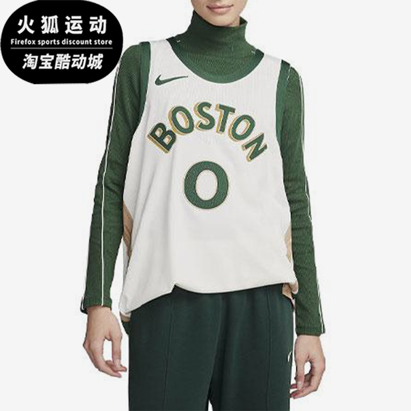 Nike/耐克正品NBA男女复古圆领时尚经典字母篮球背心DX8748-133