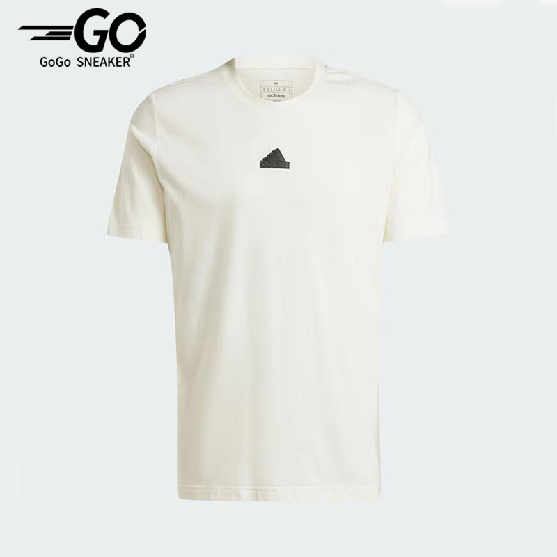 阿迪达斯男士运动简约短袖