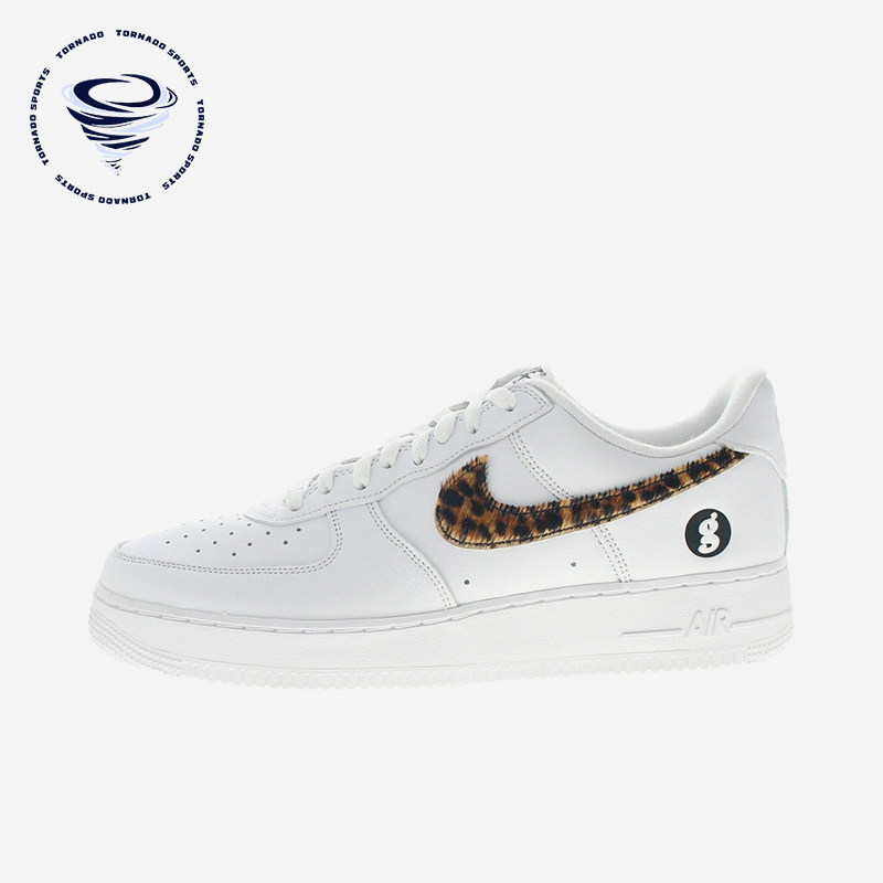 Nike/耐克正品AirForce1Low新款白豹纹色经典休闲板鞋IM3483-100