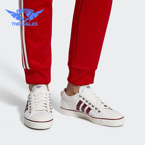 Adidas/阿迪达斯正品三叶草男女轻便透气休闲运动帆布板鞋CQ2328