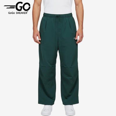 Adidas/阿迪达斯正品三叶草新款男深绿宽松经典轻盈休闲裤KR2610