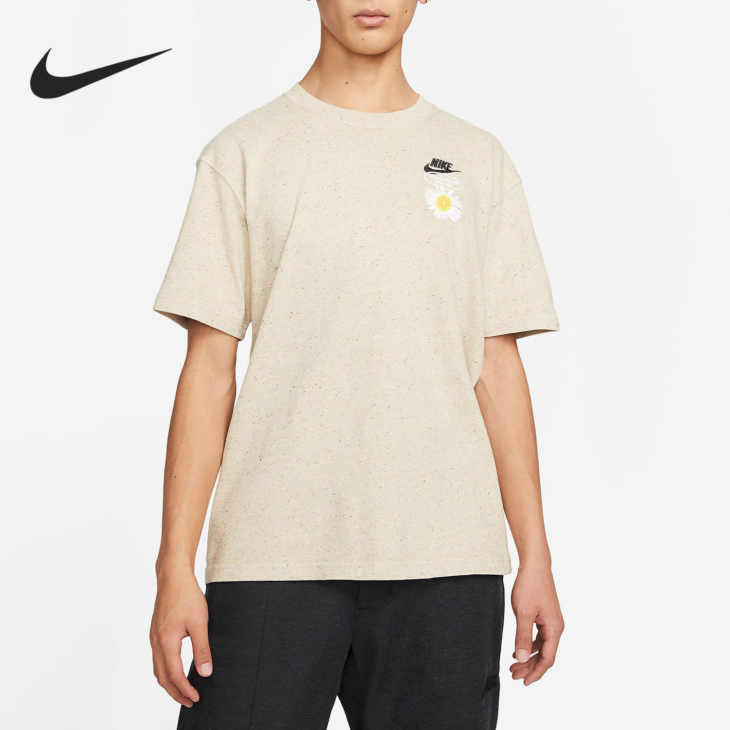 Nike/耐克正品MAX90春季雏菊男子运动透气休闲T恤DM6334-113