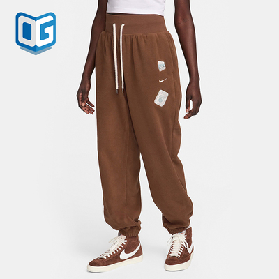 Nike/耐克正品Naomi Osaka女士运动系带束脚复古长裤FD5502-259
