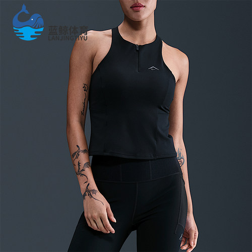 Nike/耐克正品夏季女士圆领舒适透气训练运动针织背心HF5407-010